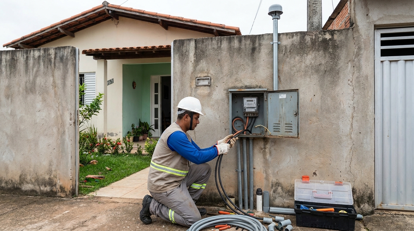Montagem de Padrão Residencial em Uberlândia‑MG